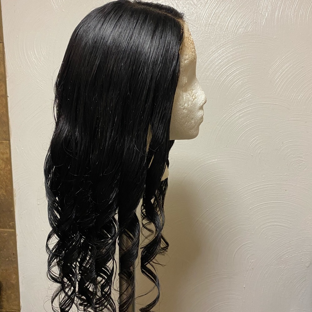 Lace closure wig